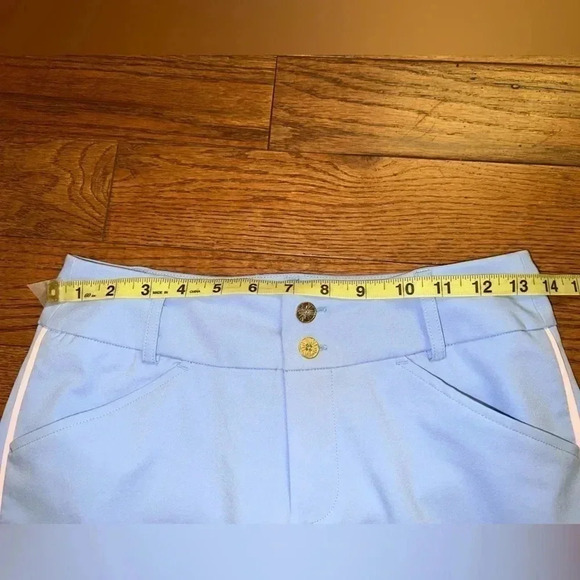 Lilly Pulitzer Solid Blue Women’s Shorts Sz 2 - Picture 6 of 8